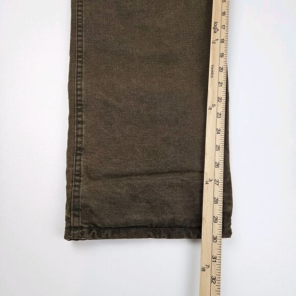 Wrangler Rugged Wear Jeans Mens 42x30 Thermal Lined Relaxed Quilted Thinsulate - Picture 10 of 11